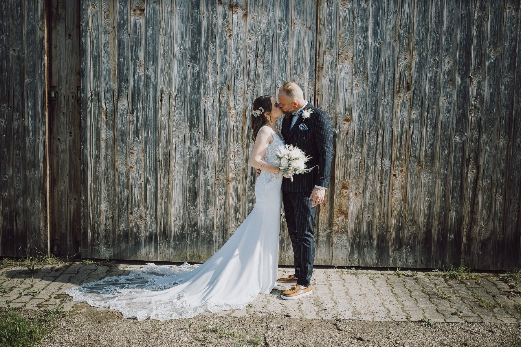 Hochzeitsporträt in eleganter Umgebung